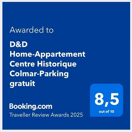 D&d Home-appartement Centre Historique Colmar-parking Gratuit Lejlighed